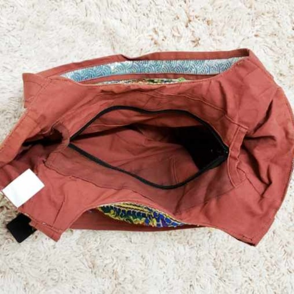 Handmade Boho Style Bag from India - Picture 2 of 3